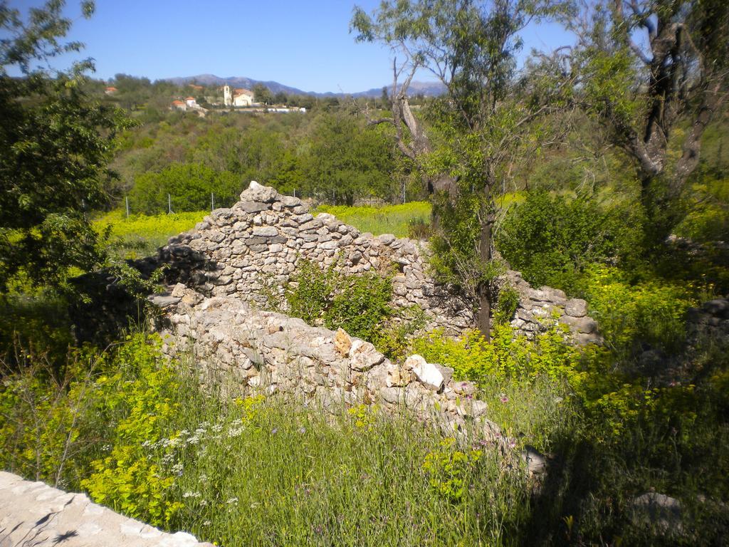 Arcadian Stone House In A Quiet Landscape, Leonidion Villa Poúlithra Buitenkant foto
